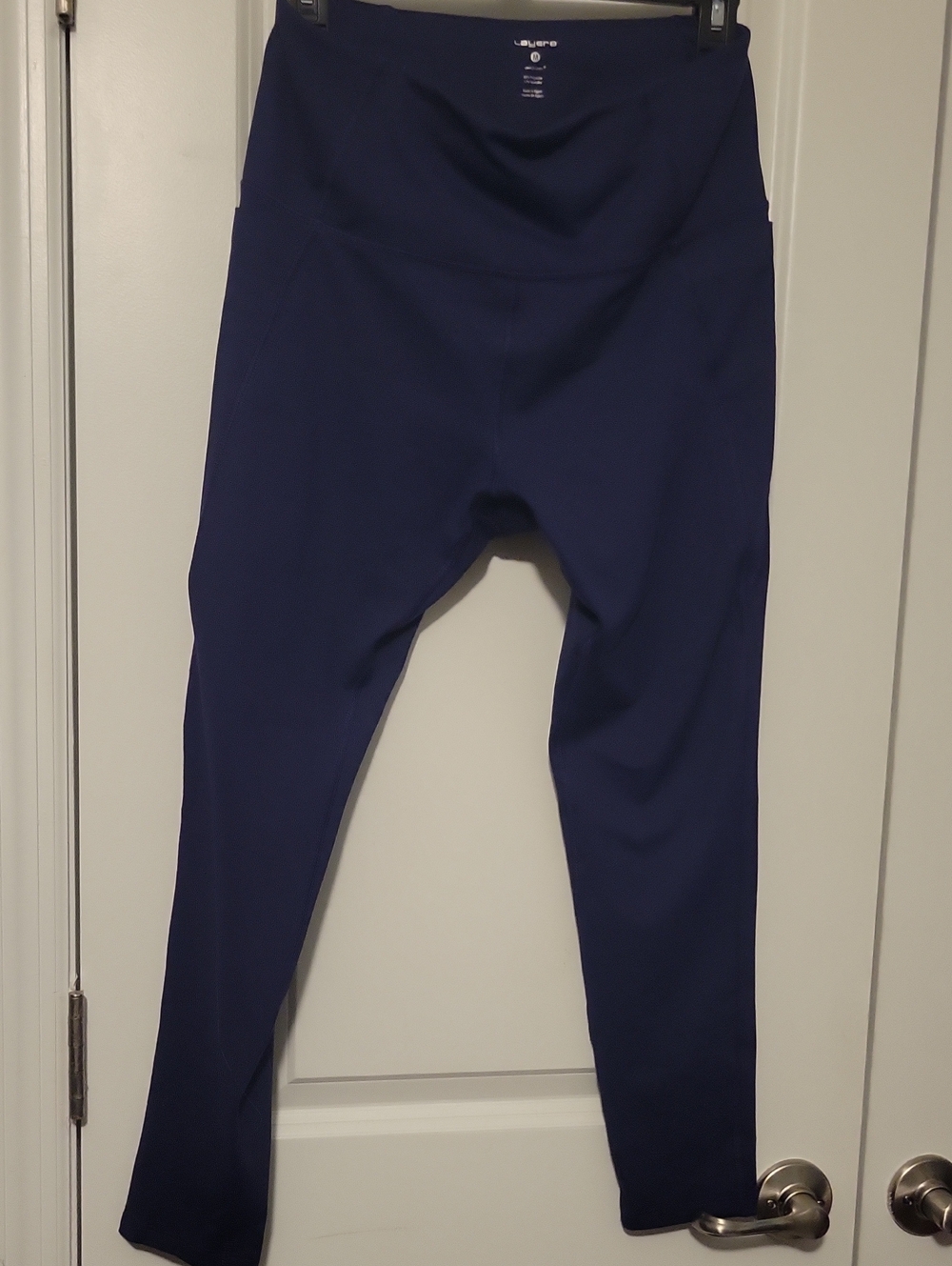 Deep Navy High-Waist Leggings